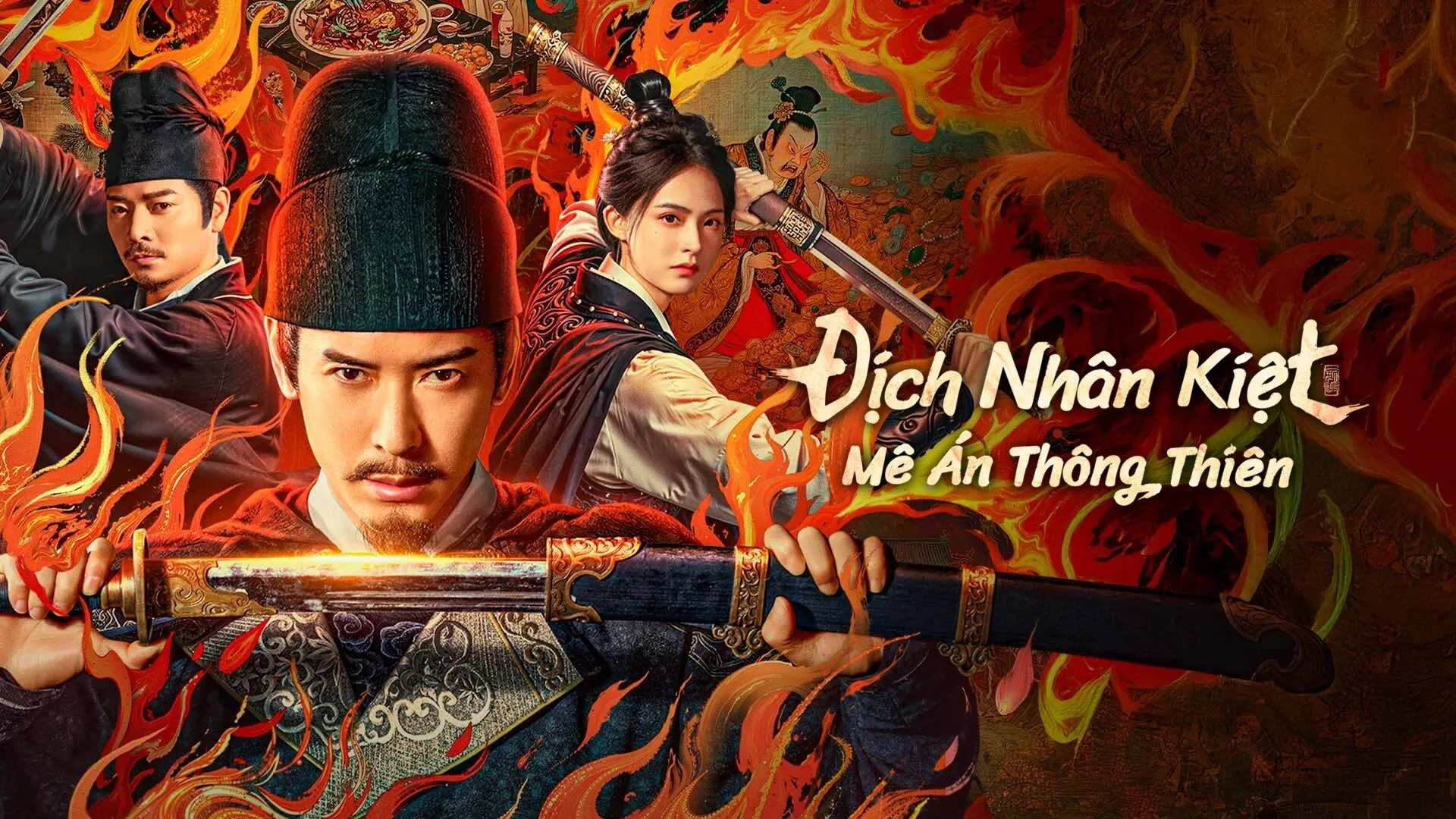 Phim Địch Nhân Kiệt: Mê Án Thông Thiên - Detective Dee: The Celestial Mystery (2025)