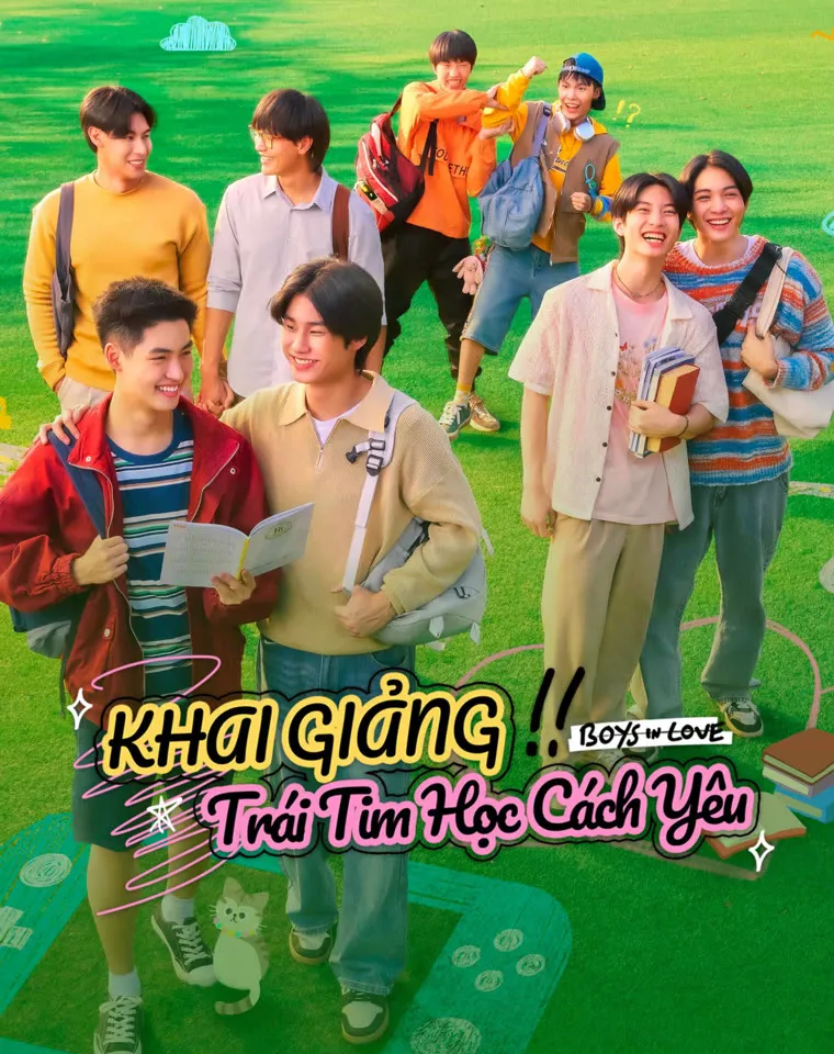 Phim Khai Giảng, Trái Tim Học Cách Yêu - Boys in Love The Series (2025)
